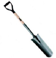 16 Drain Spade 29 Wooden D Handle