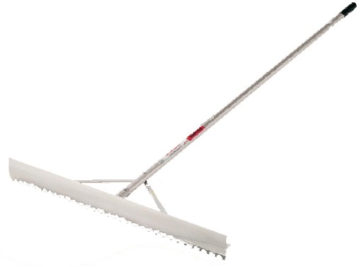 24 Aluminum Contractor Lute Rake