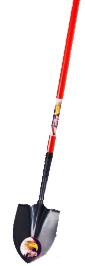 46 Fiberglass Round Point Shovel