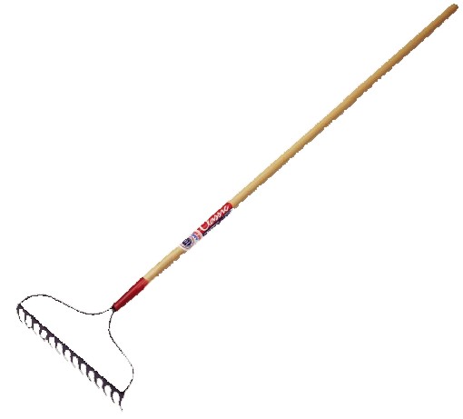 Classic Bow Rake 54 Wooden Handle