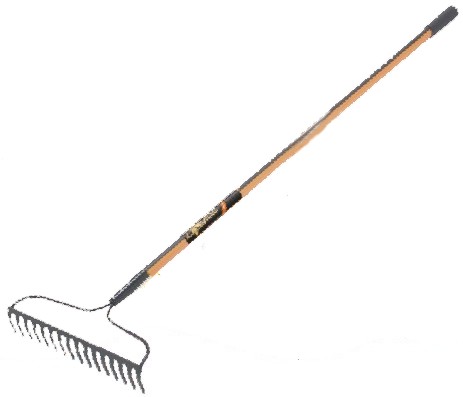 Forged Bow Rake 51 Fiberglass Handle