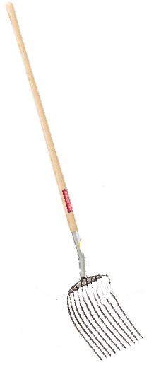 Welded Bedding Fork 48 Wooden Handle