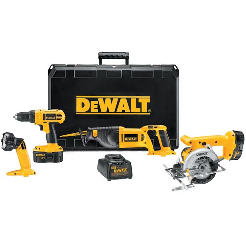 Heavy-Duty XRP ™ 18V Cordless 4-Tool Combo Kit - DC4PAKA