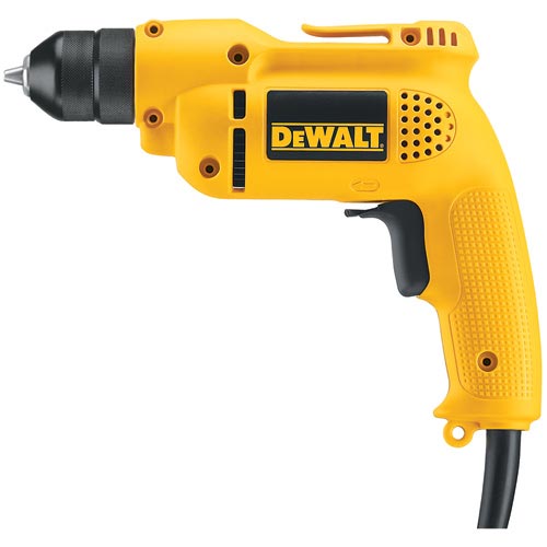 Heavy-Duty 3/8 VSR Drill with Metal Keyless Chuck - D21009
