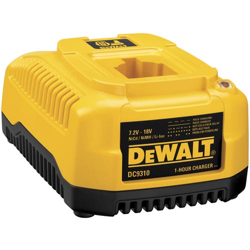 Heavy-Duty 7.2V-18V NiCd/NiMH/Li-Ion 1 Hour Charger - DC9310