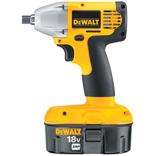 Heavy-Duty 1/2 (13mm) 18V Cordless High Torque Impact Wrench Kit - DW059K-2